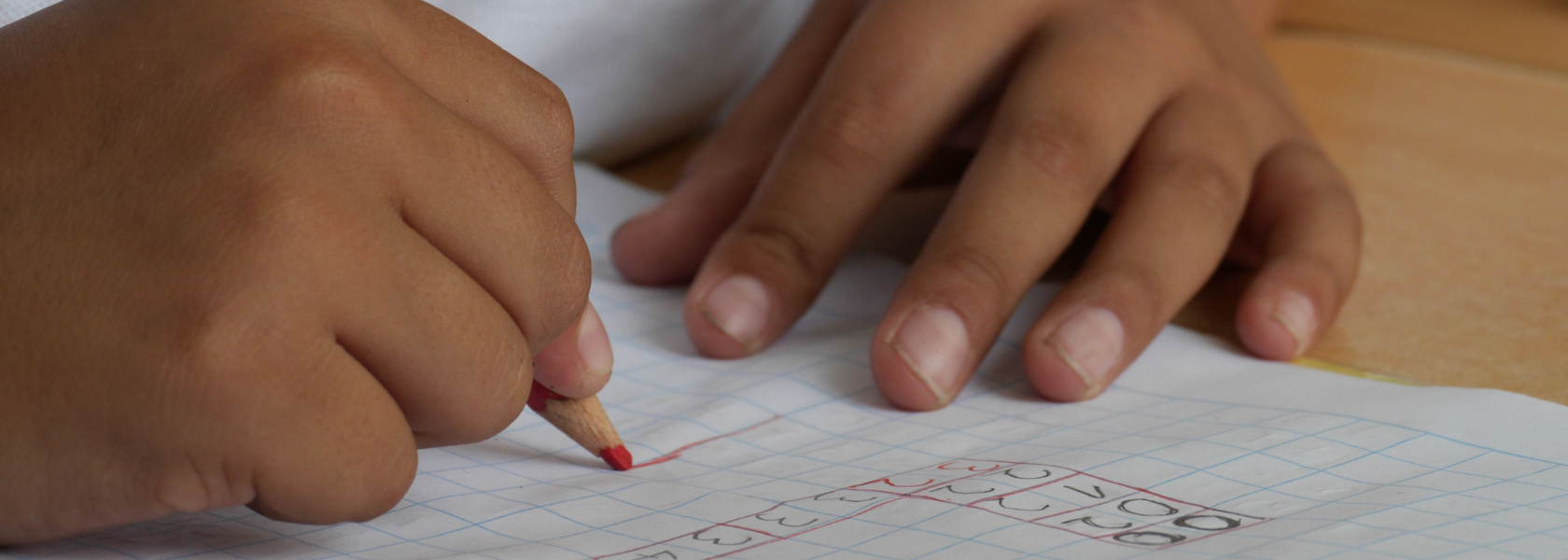 Student writing