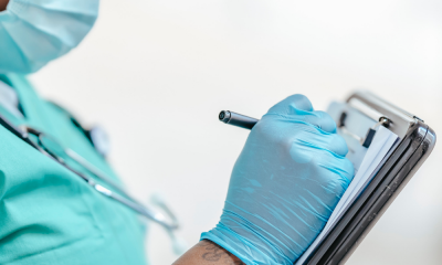 Doctor taking notes