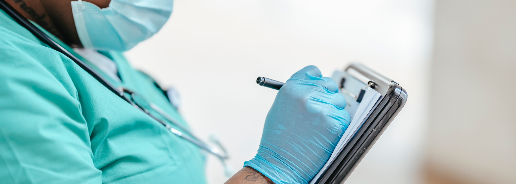 Doctor taking notes