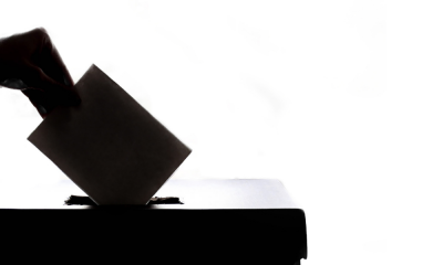 Casting a ballot on Election Day