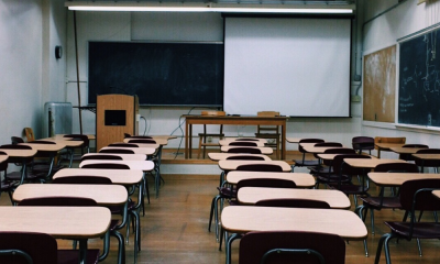 Empty classroom